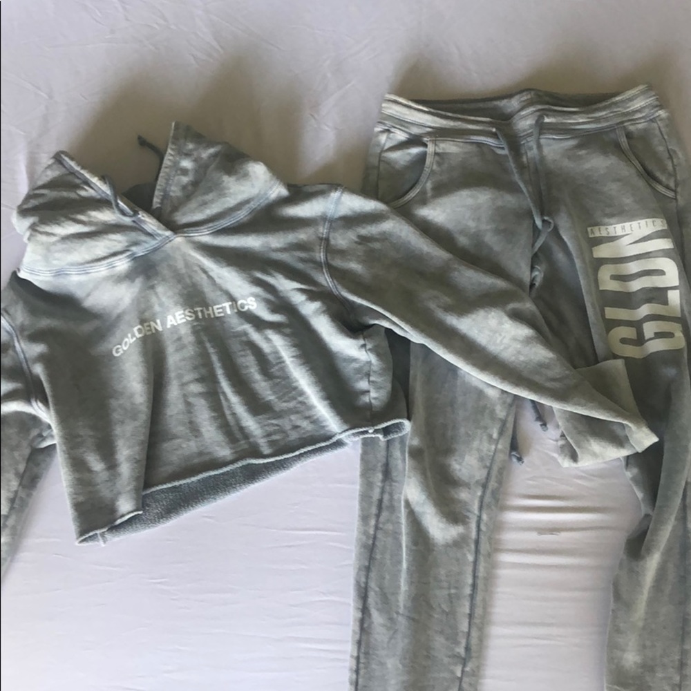 Golden Aesthetics Women Jogger Set